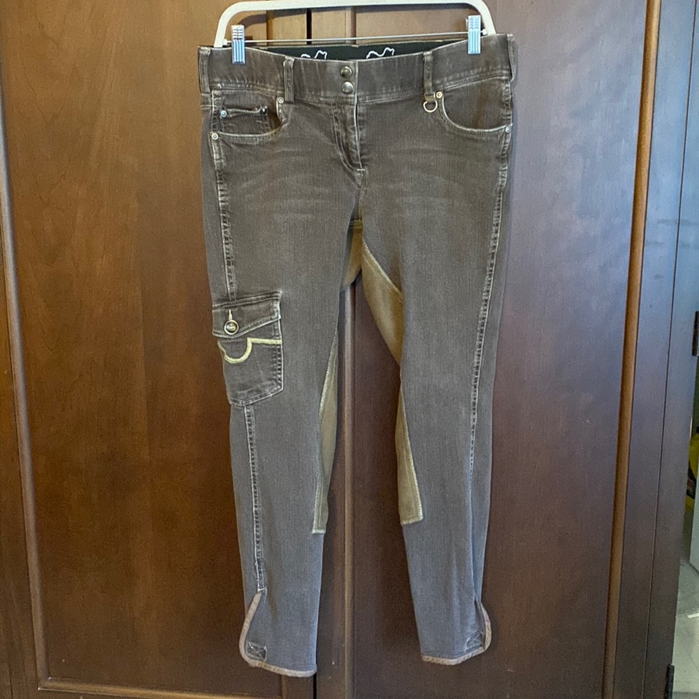 Goode Rider, Equestrian Riding Breeches, Cargo Jeans 32L